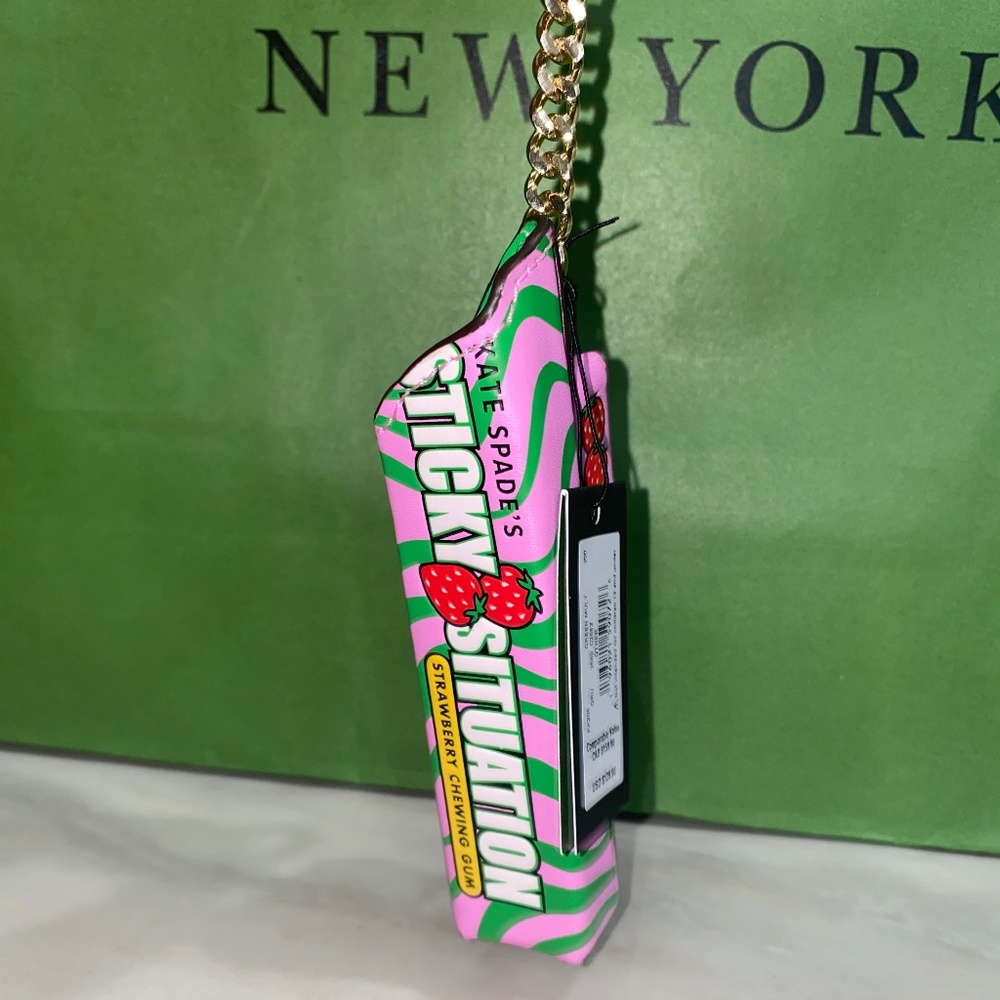 Kate Spade treat yourself bubble gum bag charm